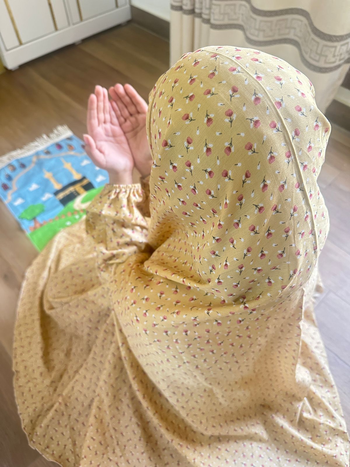 Namaz Chadar for Girls(7-10yrs)