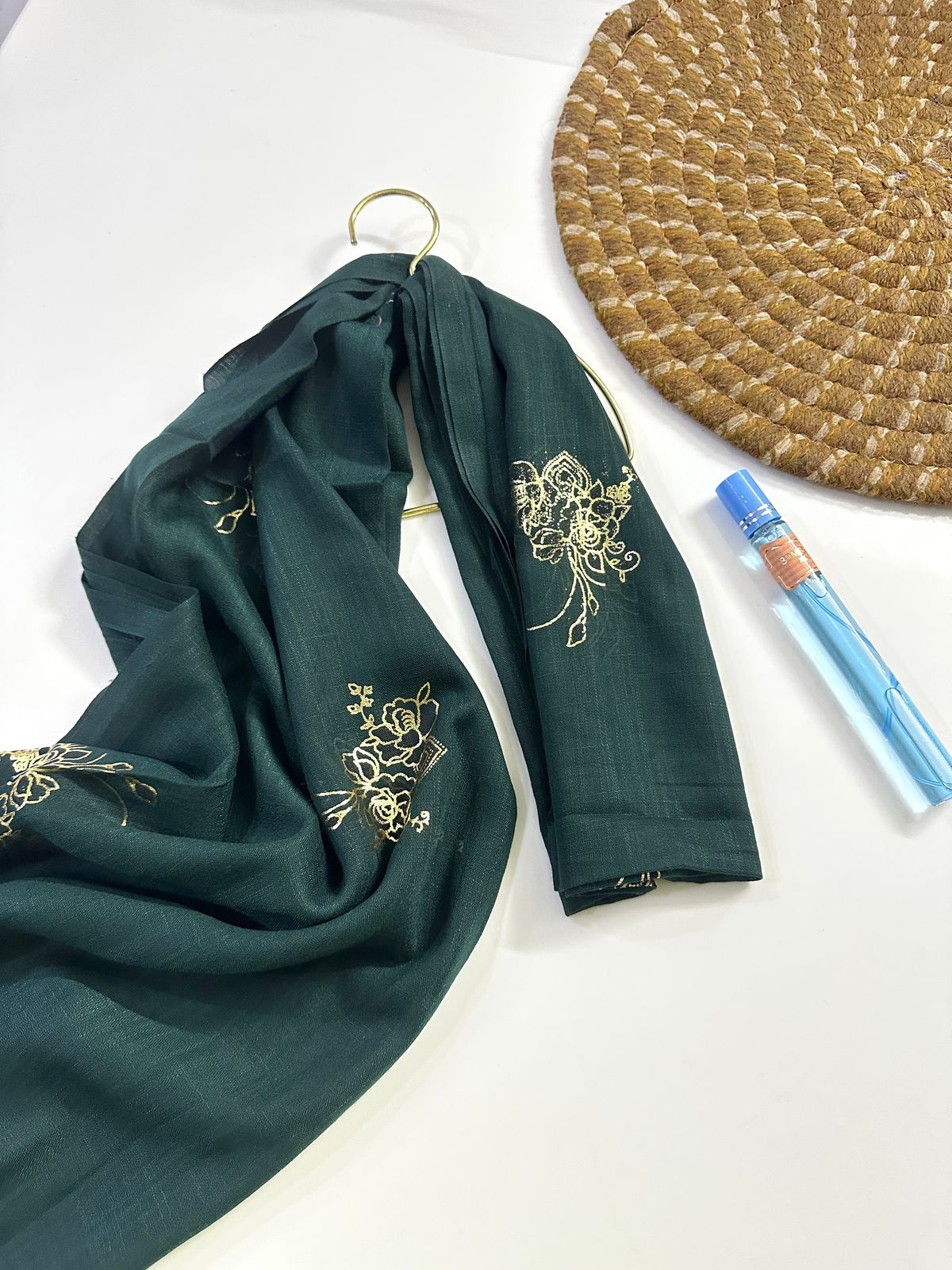 FOIL TURKISH HIJAB-GREEN