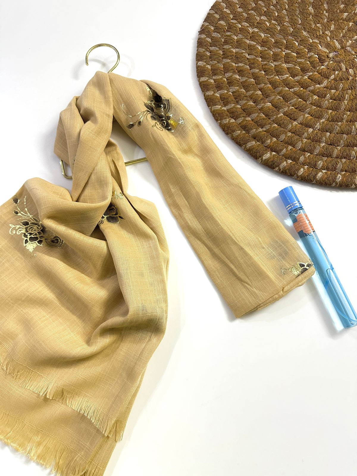 FOIL TURKISH HIJAB-MUSTURD