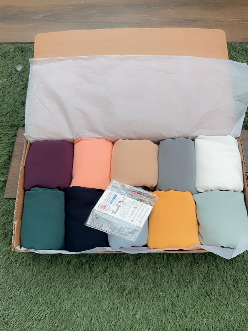 Bundle of 10 - Premium Georgette Hijab