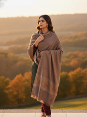 Lux Self Shawl-Brown
