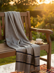 Lux Pashmina Shawl-Moon