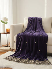 Alamrah luxe Shawl-Purple