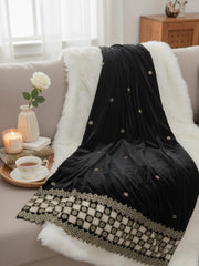 Alamrah luxe Shawl-Black