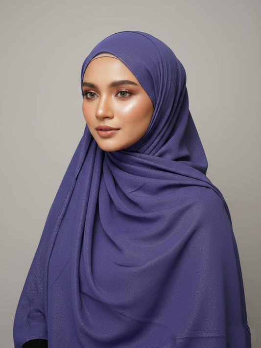 Moonlight Hijab-Purple