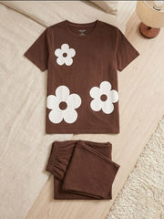 Ladies NightWear-Chocolate Brown