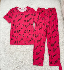 Ladies NightWear-Red Love