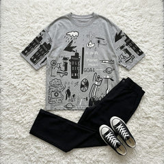 Ladies LoungeWear-Grey