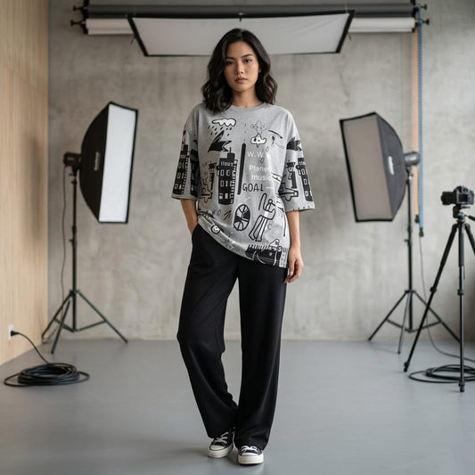 Ladies LoungeWear-Grey