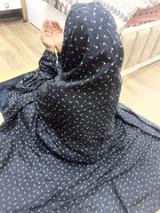 Namaz Chadar-Dust Black