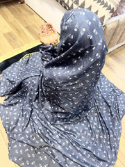 Namaz Chadar-Mina Grey
