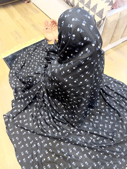 Namaz Chadar-Mina Silver