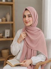 Turkish Lawn Hijab - SALMON
