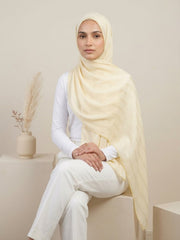 Aura Georgette Hijab-Lemon Yellow