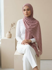 Aura Georgette Hijab-Blush Pink