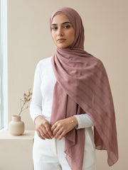 Aura Georgette Hijab-Blush Pink