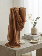 Aura Georgette Hijab-Toffee