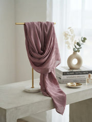 Aura Georgette Hijab-Dusty Mauve
