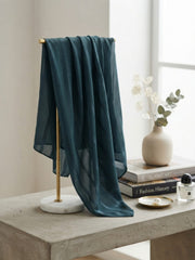 Aura Georgette Hijab-Teal