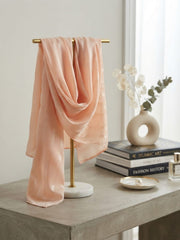 Aura Georgette Hijab-Nude Peach