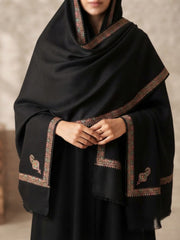 Handmade Elegance Shawl-Black