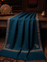 Handmade Elegance Shawl-Peacock