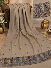 Taj Handwork Shawl-Fawn