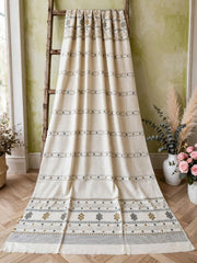 Wahaj Printed Shawl-Ivory