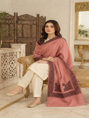 Alaya Handmade Shawl-Coral Pink