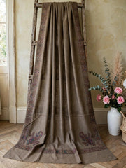 Alaya Handmade Shawl-Olive Beige