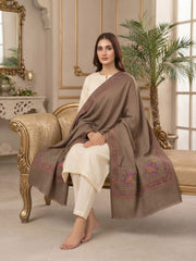 Alaya Handmade Shawl-Olive Beige