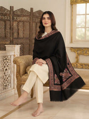 Alaya Handmade Shawl-Black