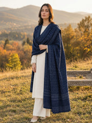 Navy Blue-Moonlight Shawl