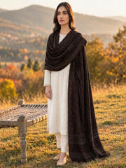 Dark Chocolate Brown-Moonlight Shawl