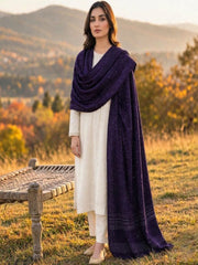 Royal Purple-Moonlight Shawl