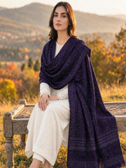 Royal Purple-Moonlight Shawl