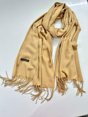 Winter Cashmere Pashmina - CAMEL