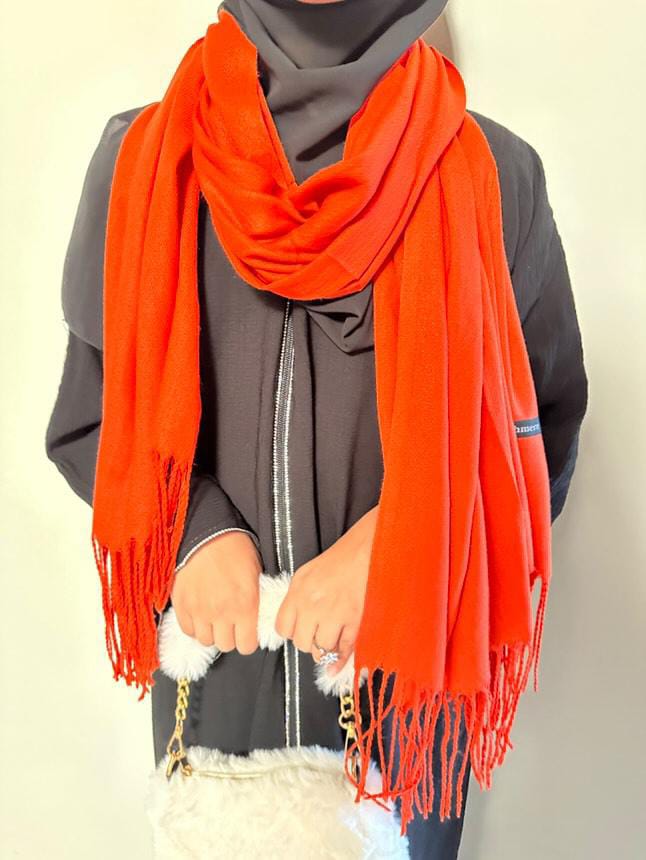 Winter Cashmere Pashmina -ORANGE