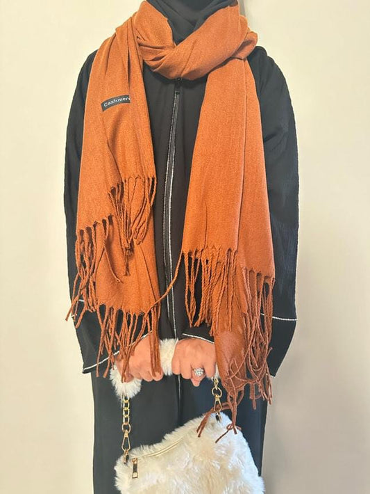 Winter Cashmere Pashmina - BROWN