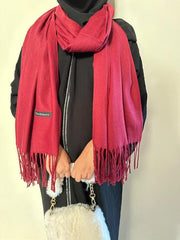 Winter Cashmere Pashmina - MAROON