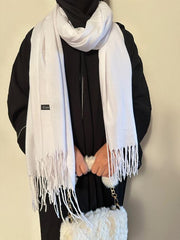 Winter Cashmere Pashmina - WHITE