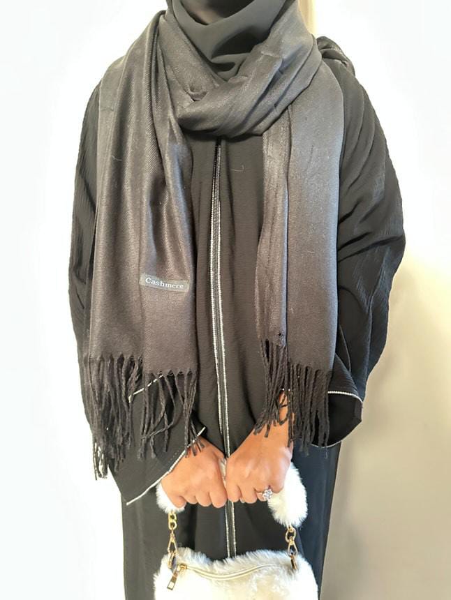 Winter Cashmere Pashmina -BLACK