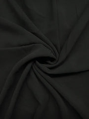 premium georgette hijab- BLACK