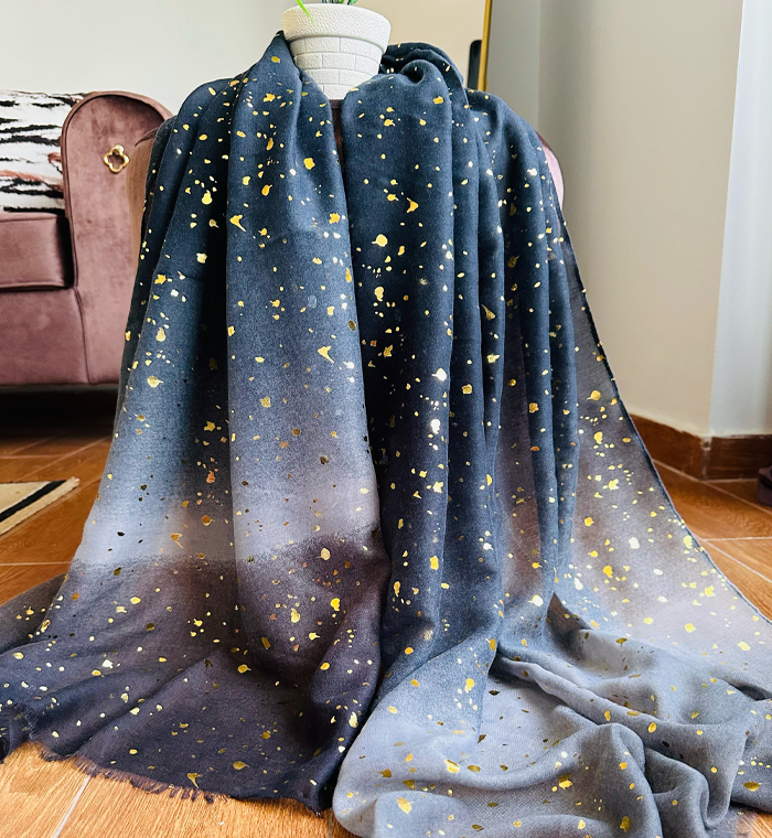 Ombre Lawn Hijab - GALAXY