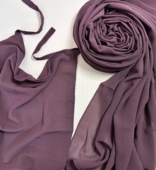 Hijab Niqab - LIGHT GRAPE