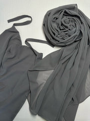 Hijab Niqab - GRAPHITE