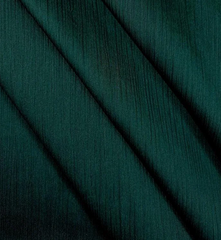 Luxury Crinkle Silk Hijab - Teal GREEN