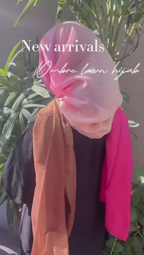 OMBRE LAWN HIJAB
