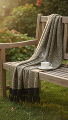 Woolen Shawl Sunset Gold