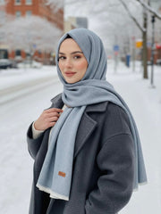 Wool Muse Hijab Blue